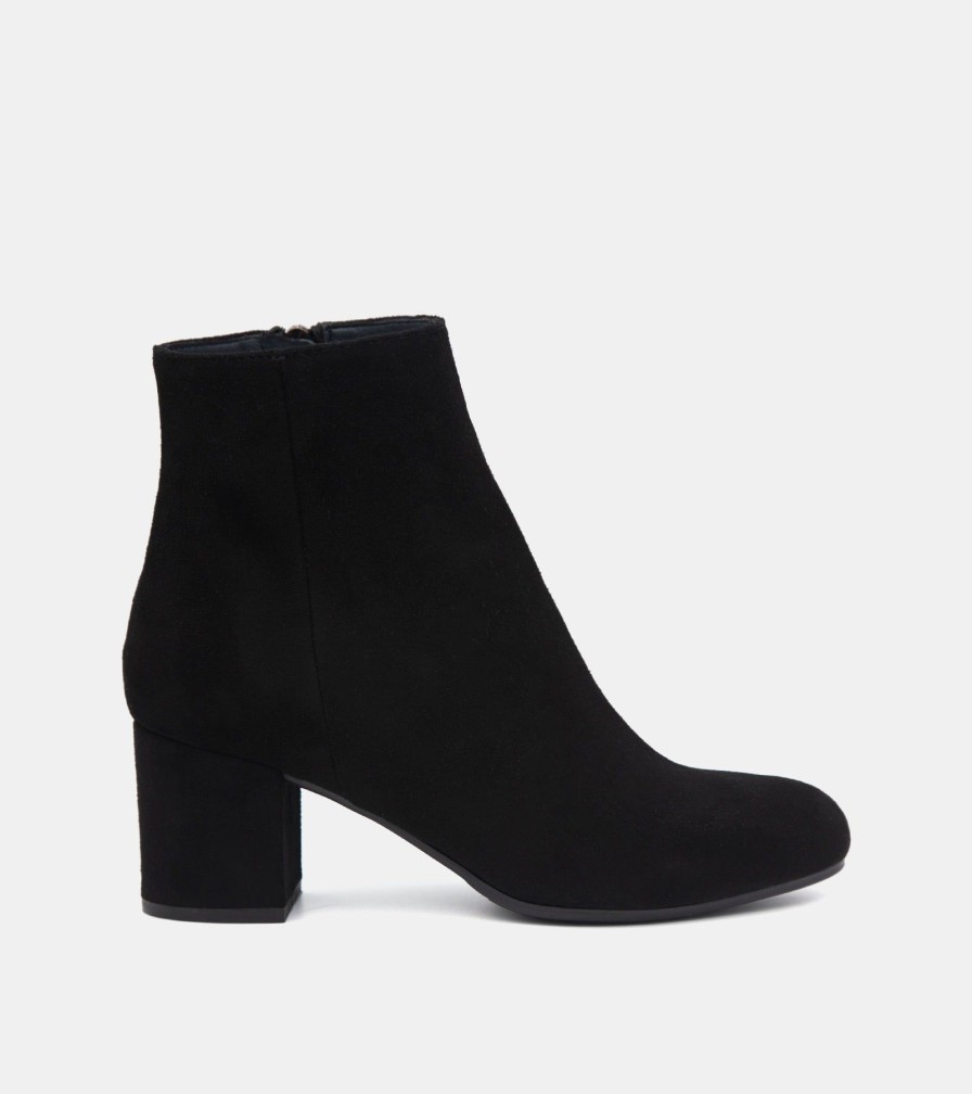 Ankle Boots DONNA LEI | Tronchetti Camoscio Nero