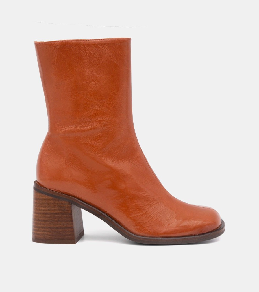 Ankle Boots ALARCON | Tronchetti Naplak Mattone