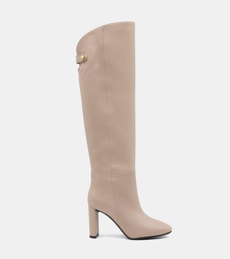 Boots CANAPE | Cream Nappa Boots