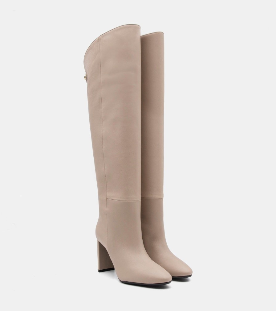 Boots CANAPE | Cream Nappa Boots