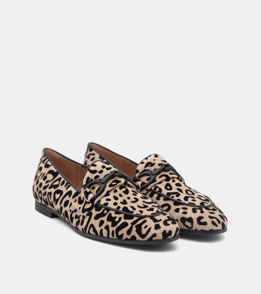 Moccasins CANAPE | Mocassini Camoscio Leopardo