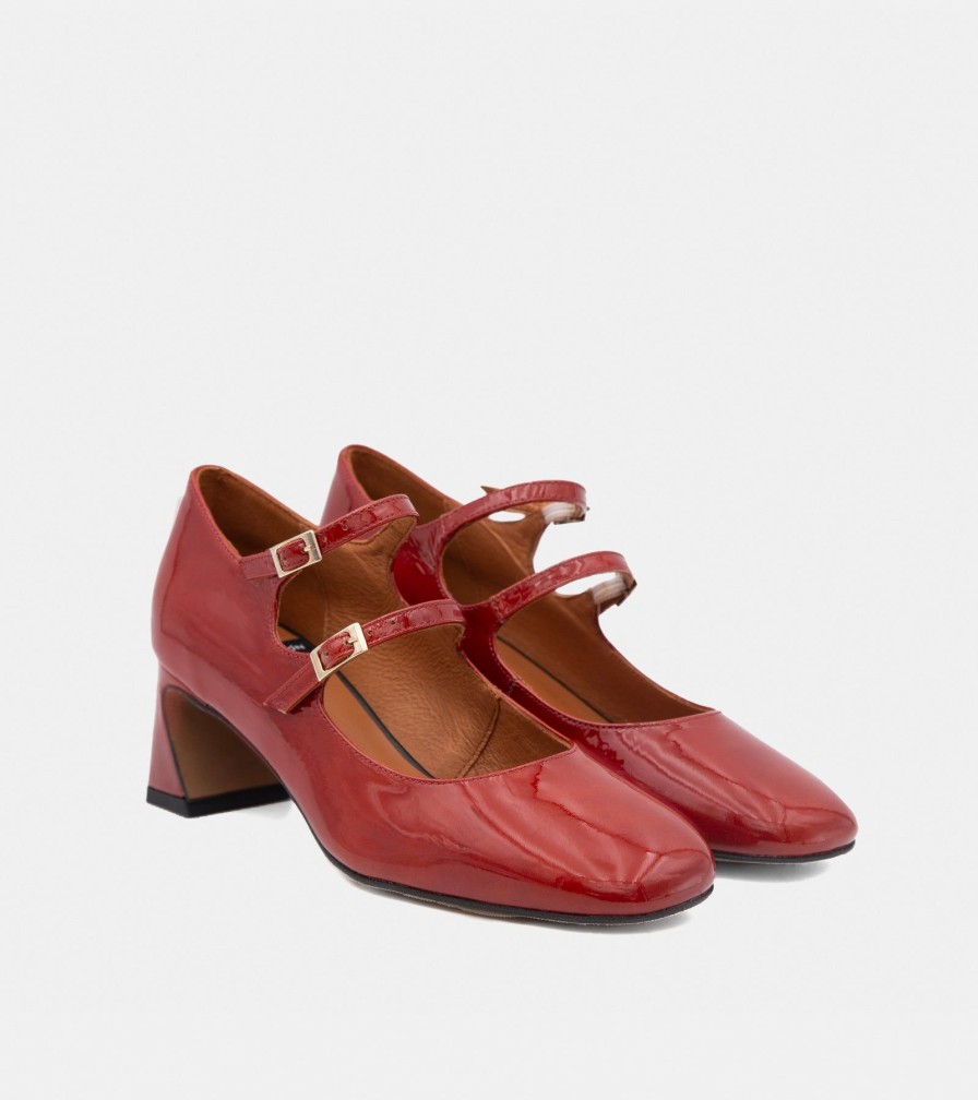 Pumps ALARCON | Decollete Vernice Rosso