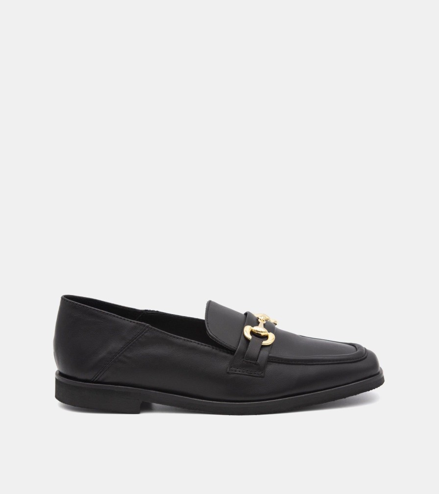 Moccasins JOAN | Mocassini Nappa Nero