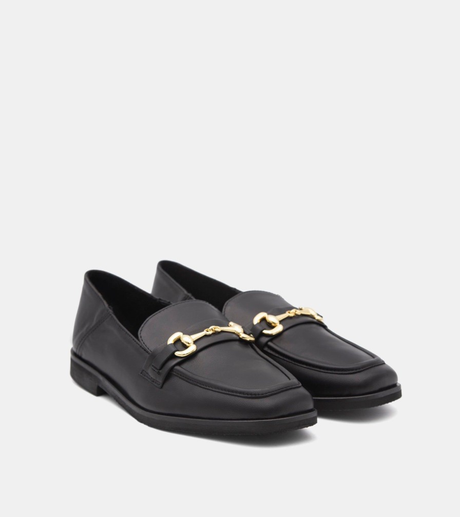 Moccasins JOAN | Mocassini Nappa Nero