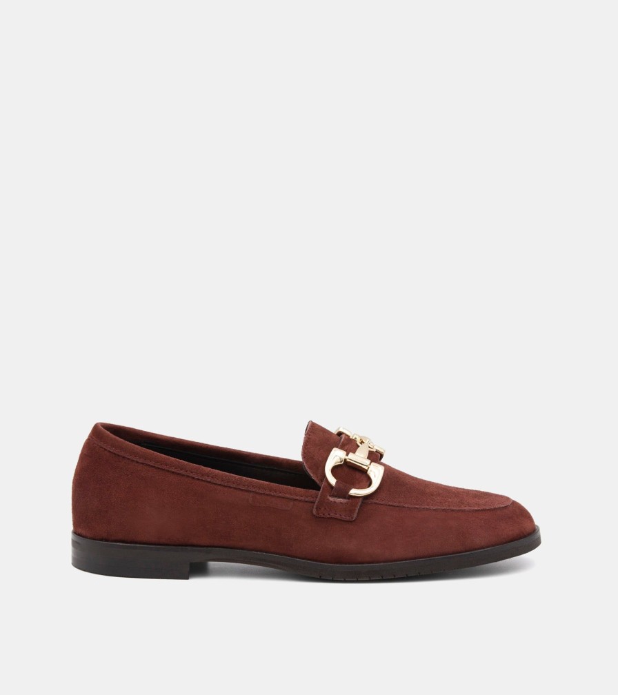 Moccasins BENCIVENGA | Chestnut Suede Loafers