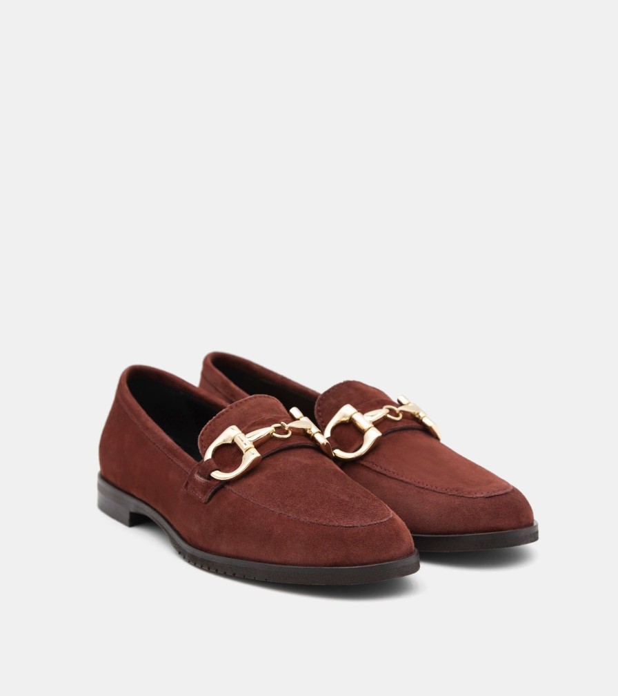 Moccasins BENCIVENGA | Chestnut Suede Loafers