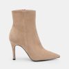 Ankle Boots CANAPE | Cream Suede Ankle Boots