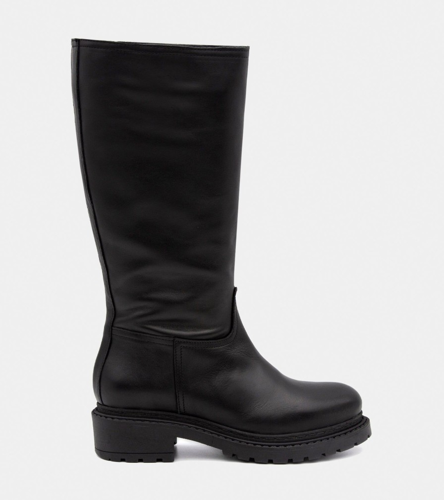 Boots PEZZELLA | Black Calfskin Boots