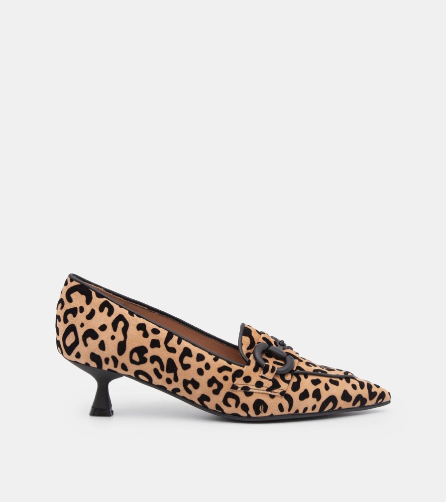 Pumps CANAPE | Leather Leopard Decollete