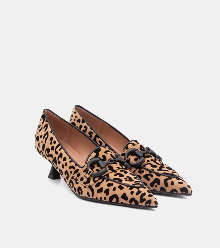 Pumps CANAPE | Leather Leopard Decollete