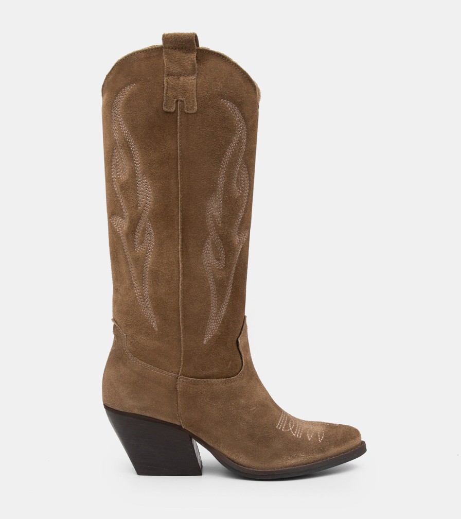 Texans MARILYN | Steppe Suede Texans