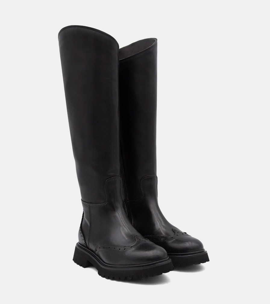 Boots VENI | Stivali Vitello Nero