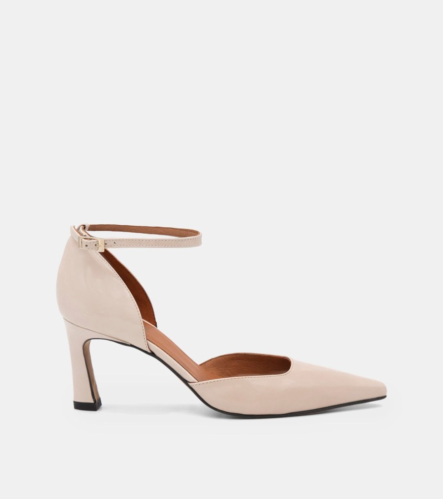 Pumps ALARCON | Decollete Vernice Panna