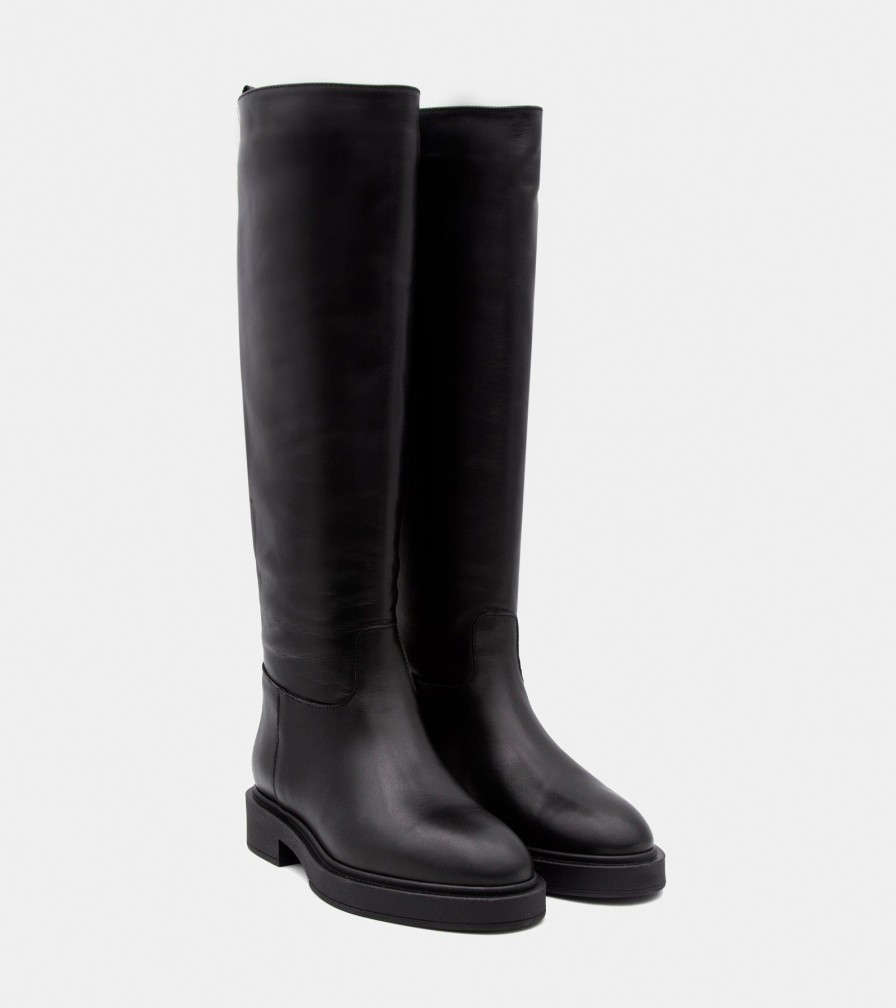 Boots LADYSHOES | Black Calfskin Boots