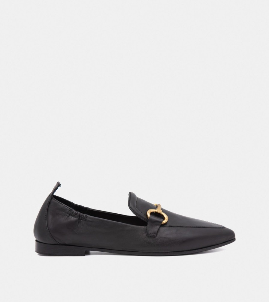 Moccasins G.UNION | Black Nappa Loafers