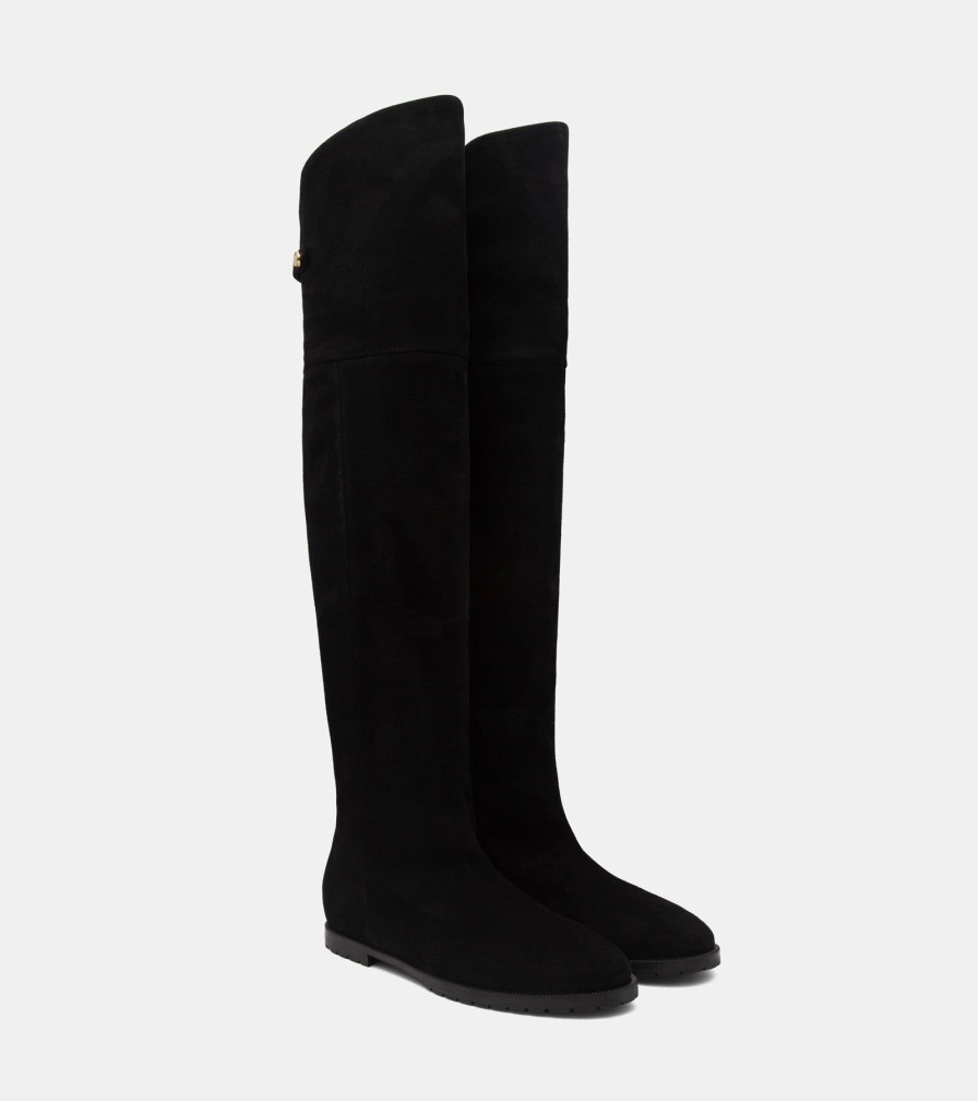 Boots EFFEGGI | Stivali Camoscio Nero