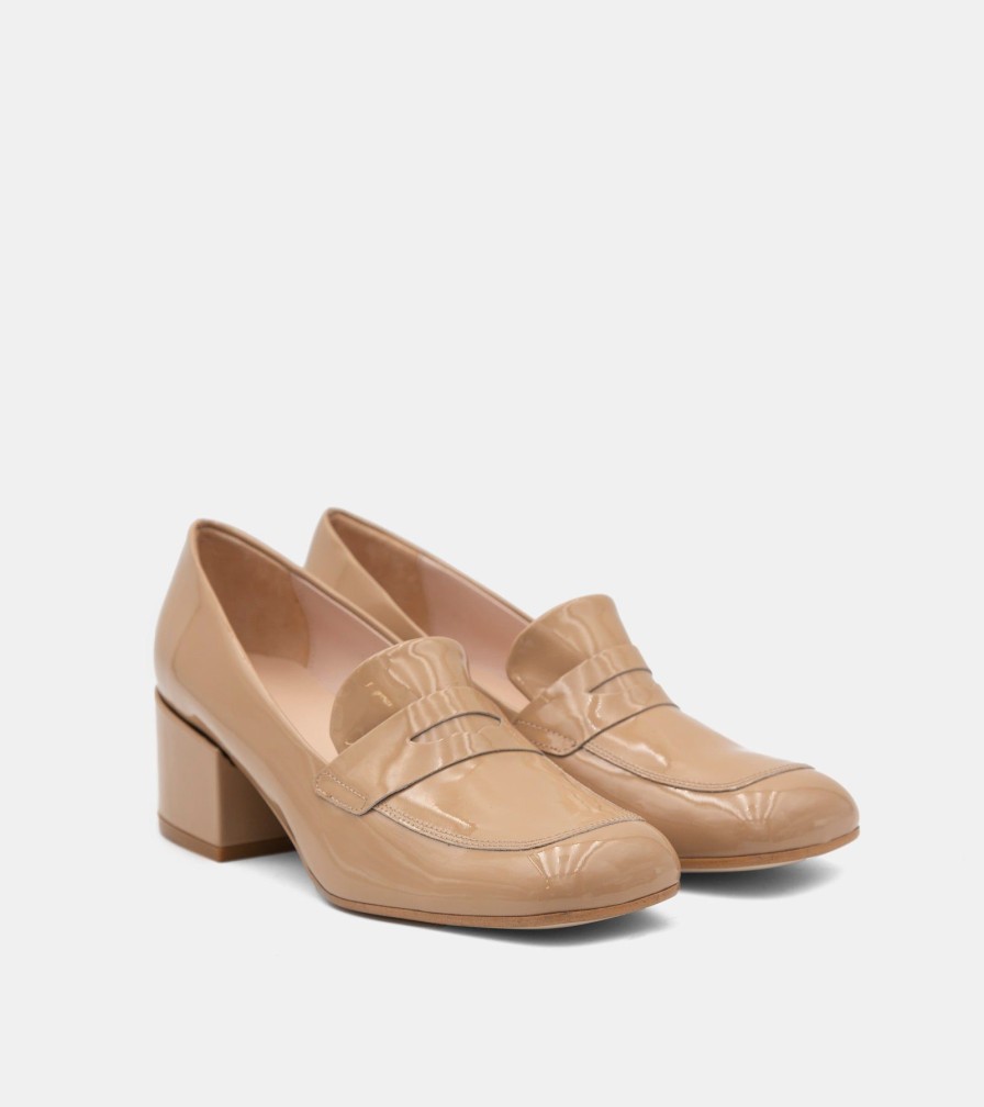 Moccasins TEDESCHI | Mocassini Vernice Nude