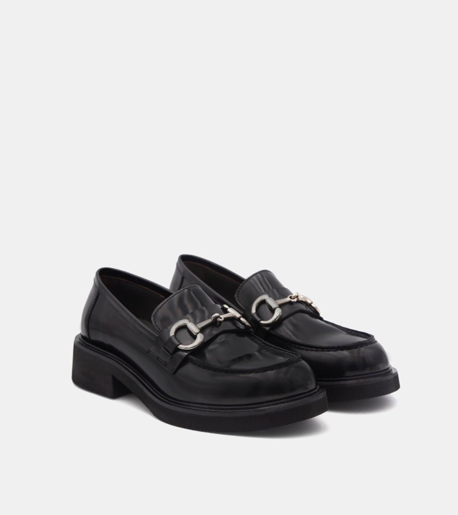 Moccasins EUROPA | Mocassini Abrasivato Nero