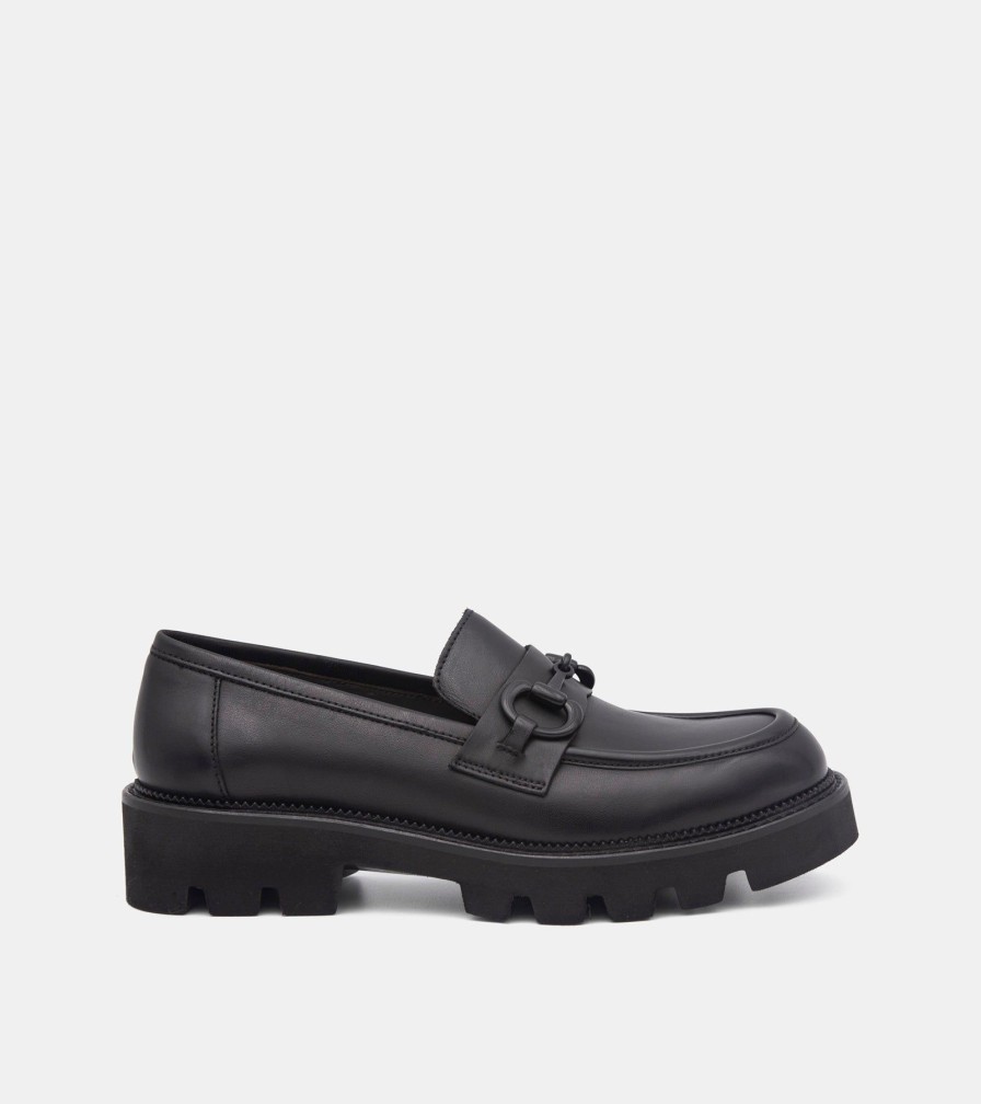 Moccasins EUROPA | Mocassini Pelle Nero