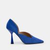 Pumps CRISPI | Blue Suede Decollete