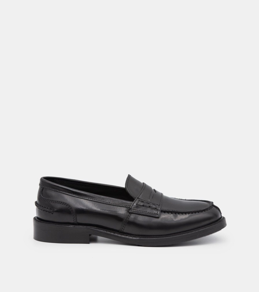 Moccasins VENI | Mocassini Abrasivato Nero