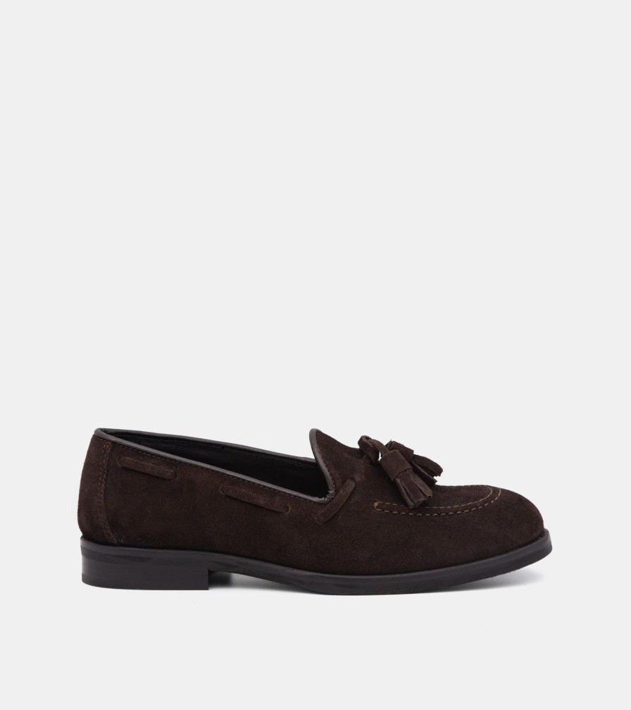 Moccasins VENI | Mocassini Camoscio Testa Di Moro