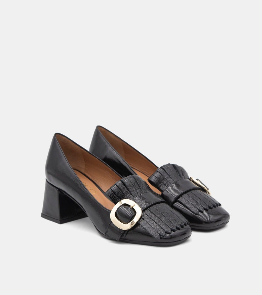 Pumps T.Q. | Decollete Finish Nero