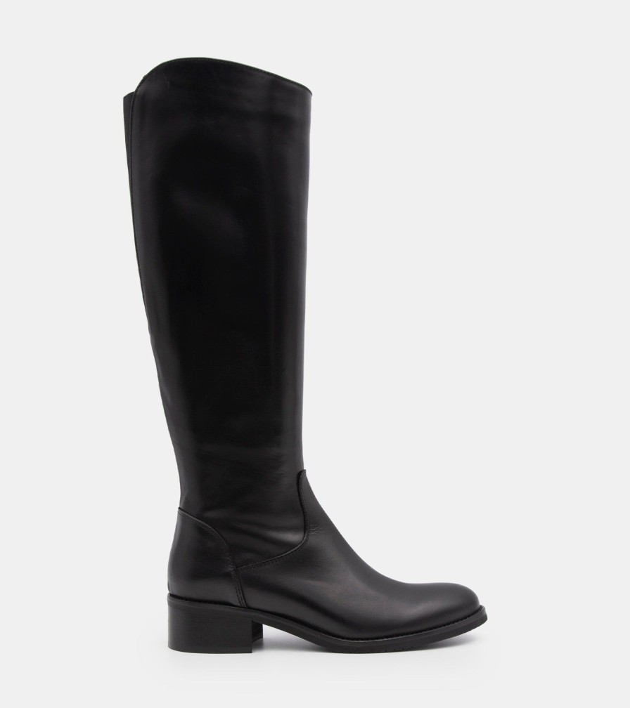 Boots ANIMA | Black Nappa Boots