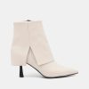 Ankle Boots MARTINA | Milk Nappa Ankle Boots