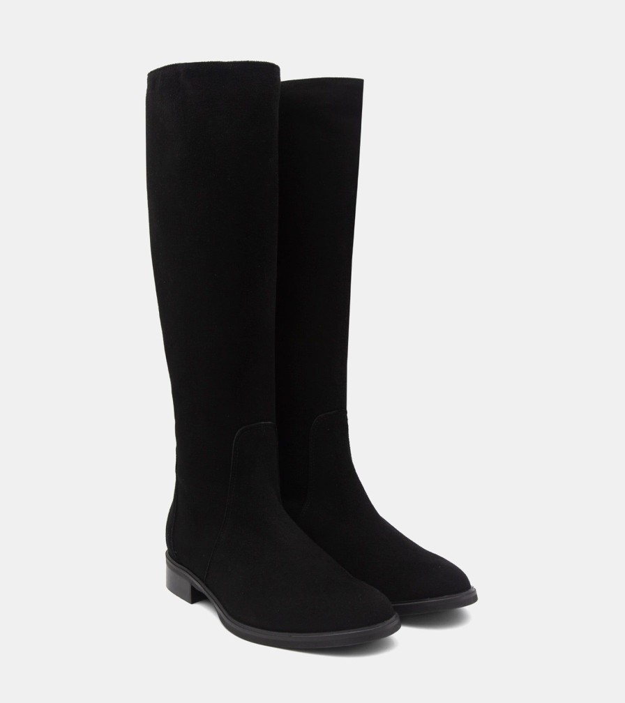 Boots ANIMA | Stivali Camoscio Nero