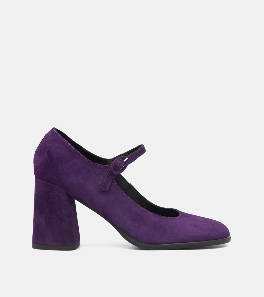 Pumps BALDI | Decollete Camoscio Viola