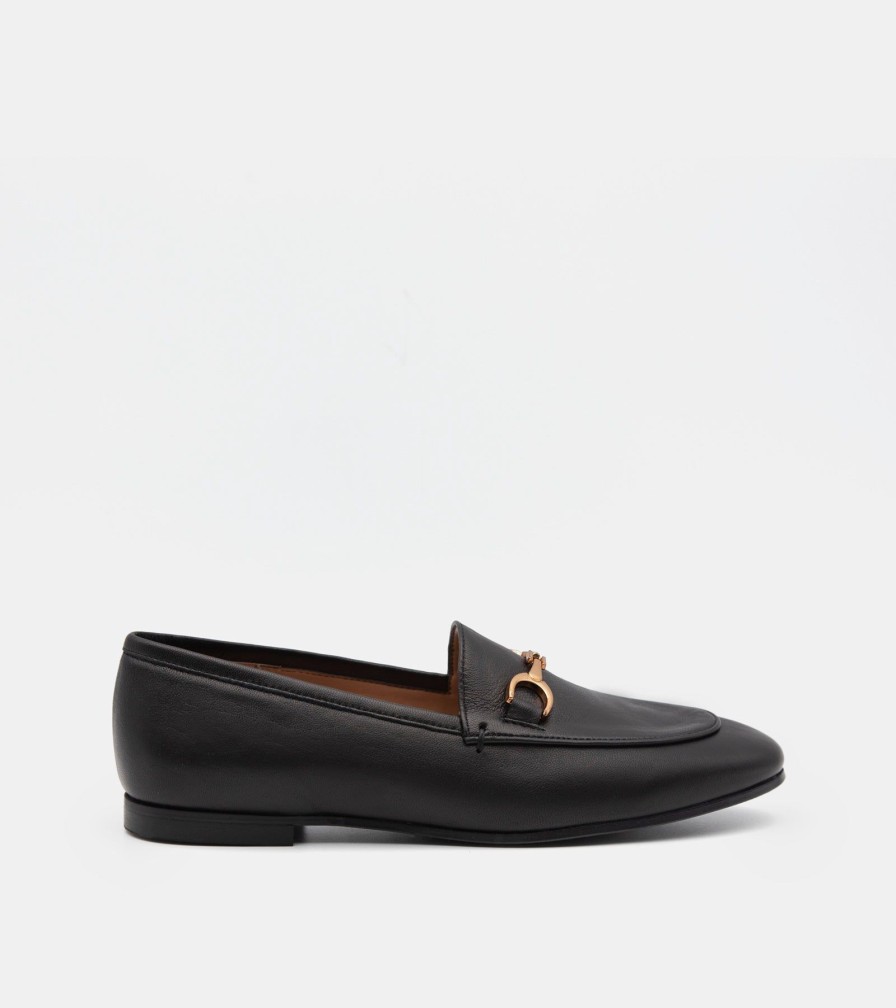 Moccasins CANAPE | Black Nappa Loafers