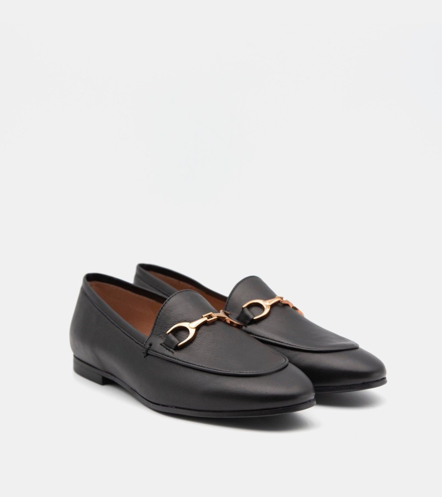 Moccasins CANAPE | Black Nappa Loafers