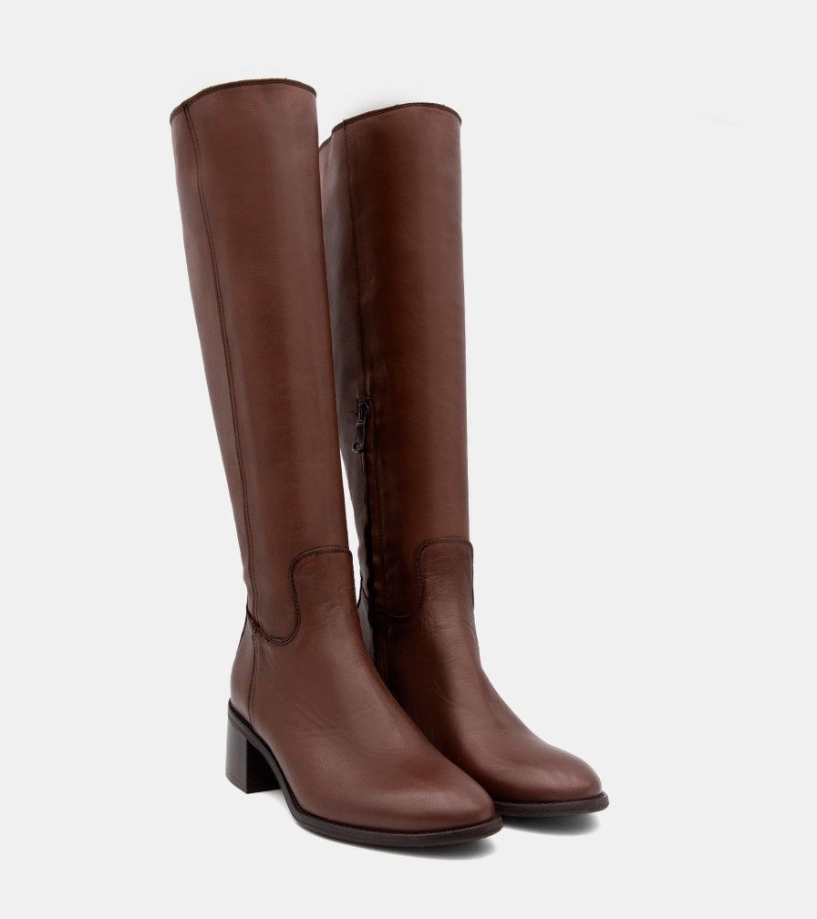 Boots Vu0026C | Leather Calfskin Boots