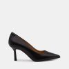 Pumps CRISPI | Black Nappa Decollete