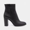 Ankle Boots LADYSHOES | Black Leather Ankle Boots