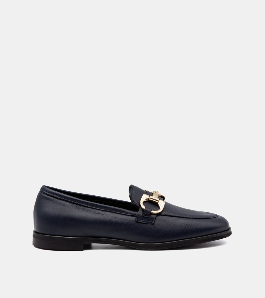 Moccasins BENCIVENGA | Blue Nappa Loafers