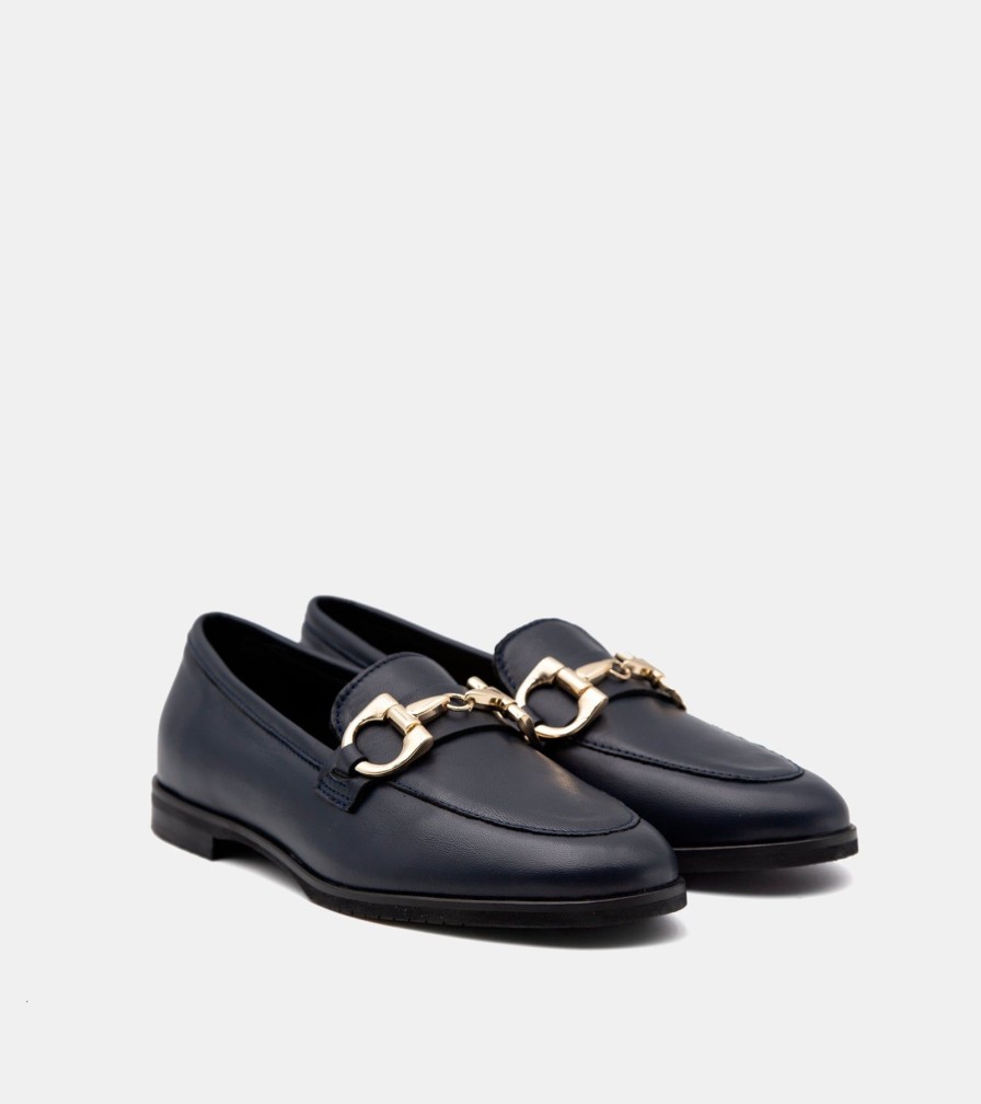 Moccasins BENCIVENGA | Blue Nappa Loafers