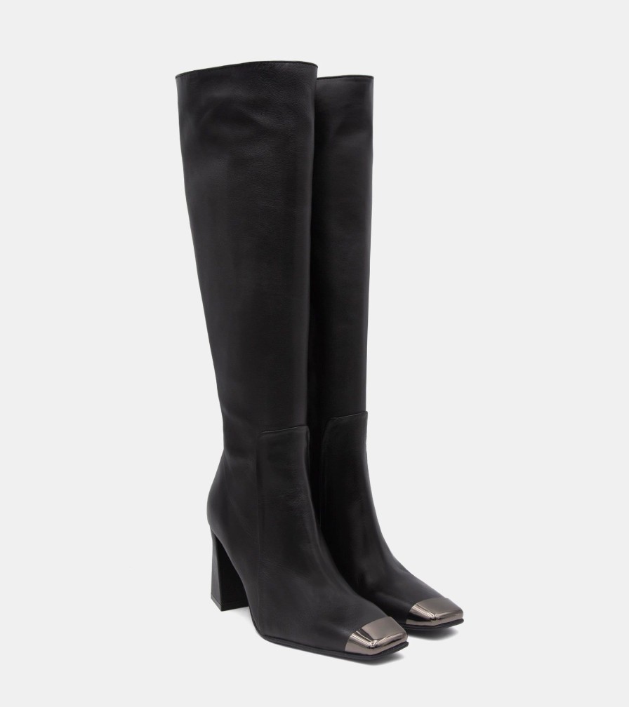 Boots ZINDA | Stivali Pelle Nero