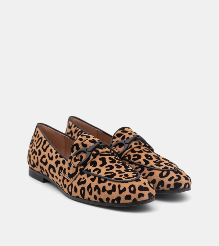 Moccasins CANAPE | Mocassini Camoscio Leopardo