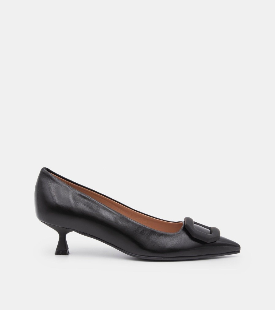 Pumps CANAPE | Black Naplak Decollete