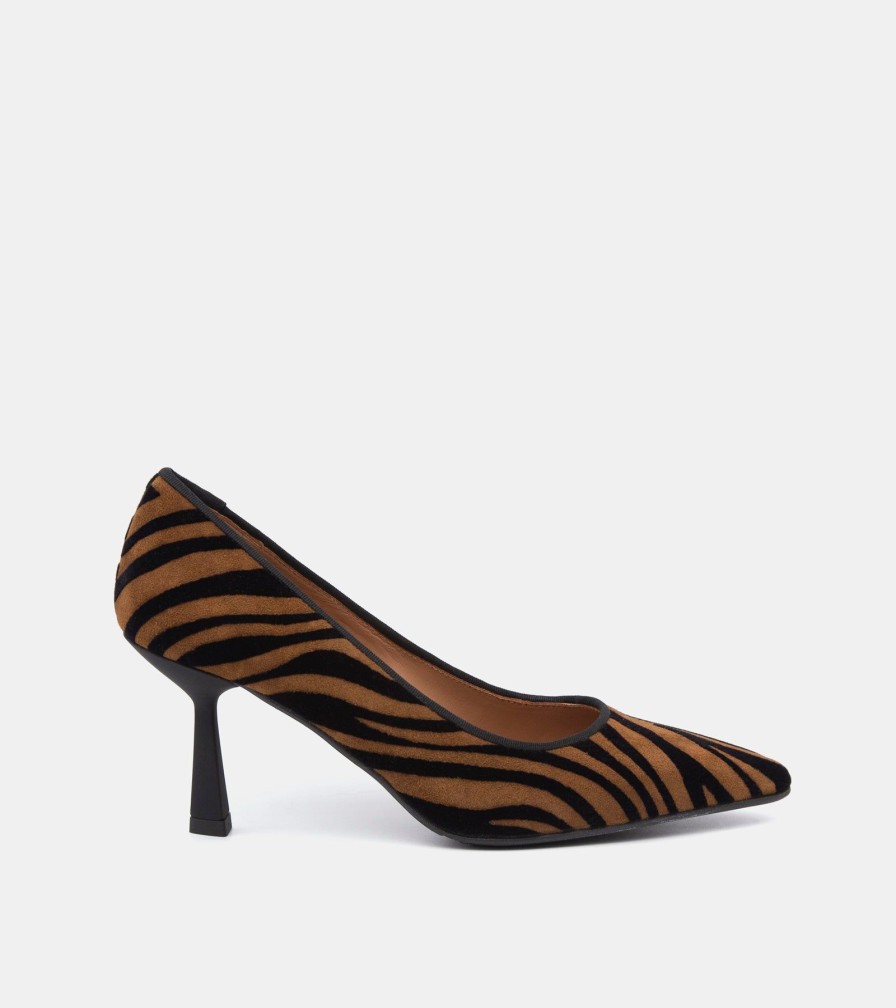 Pumps MARTINA | Decollete Zebra Cigar