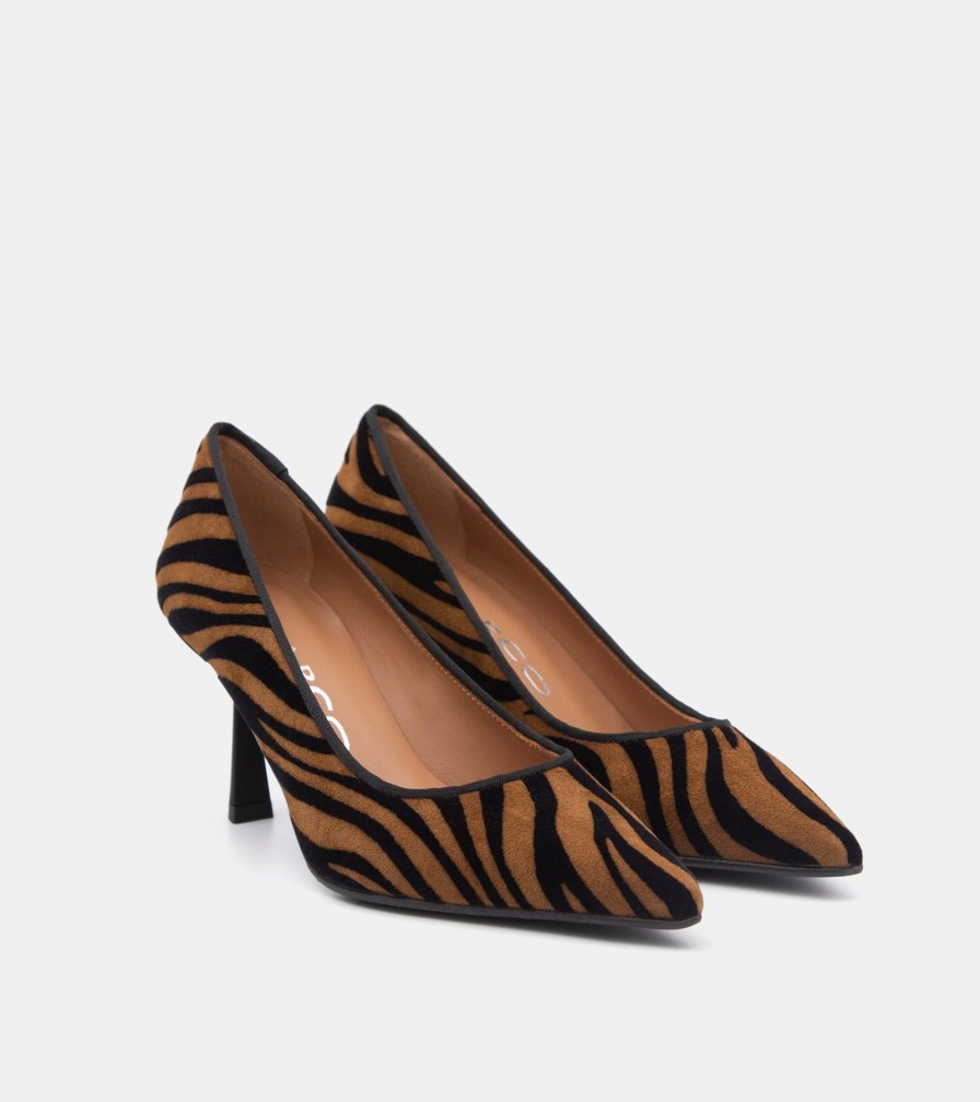 Pumps MARTINA | Decollete Zebra Cigar