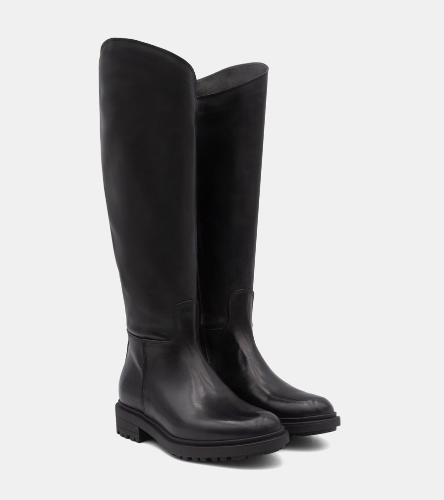 Boots VENI | Stivali Vitello Nero