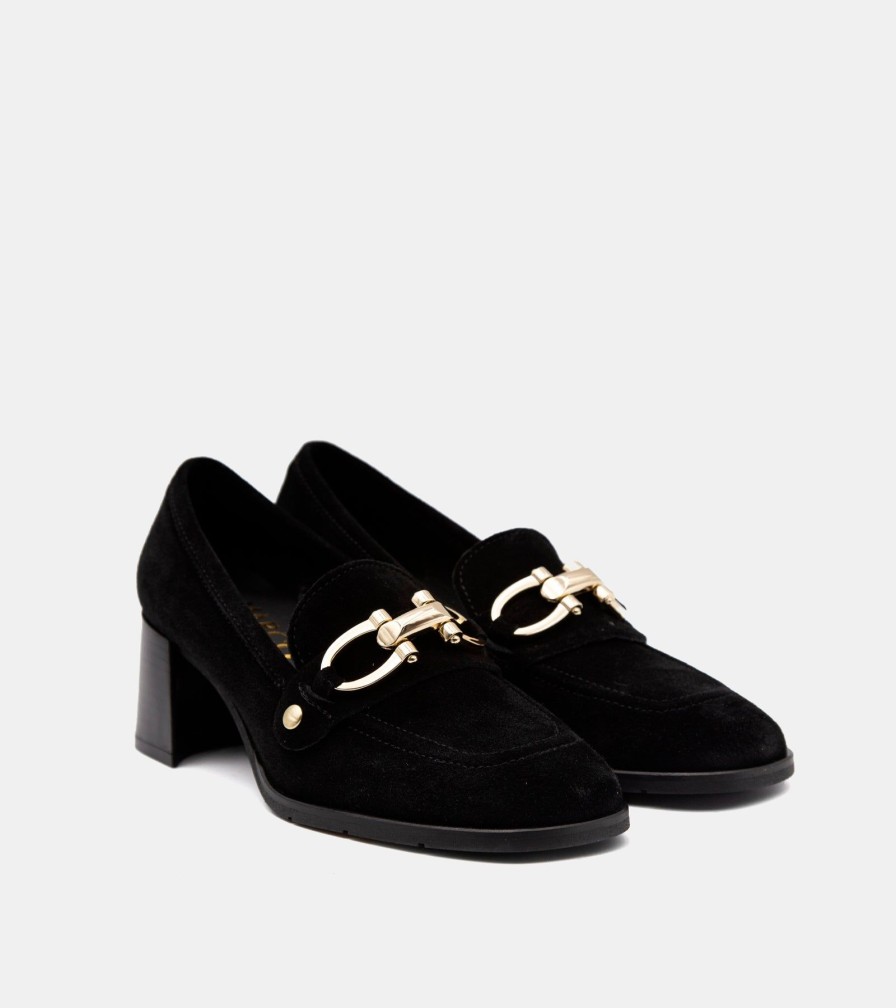 Moccasins BENCIVENGA | Black Suede Loafers