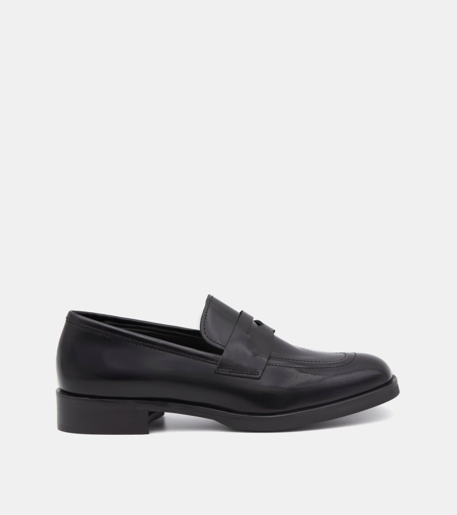 Moccasins BENCIVENGA | Mocassini Abrasivato Nero