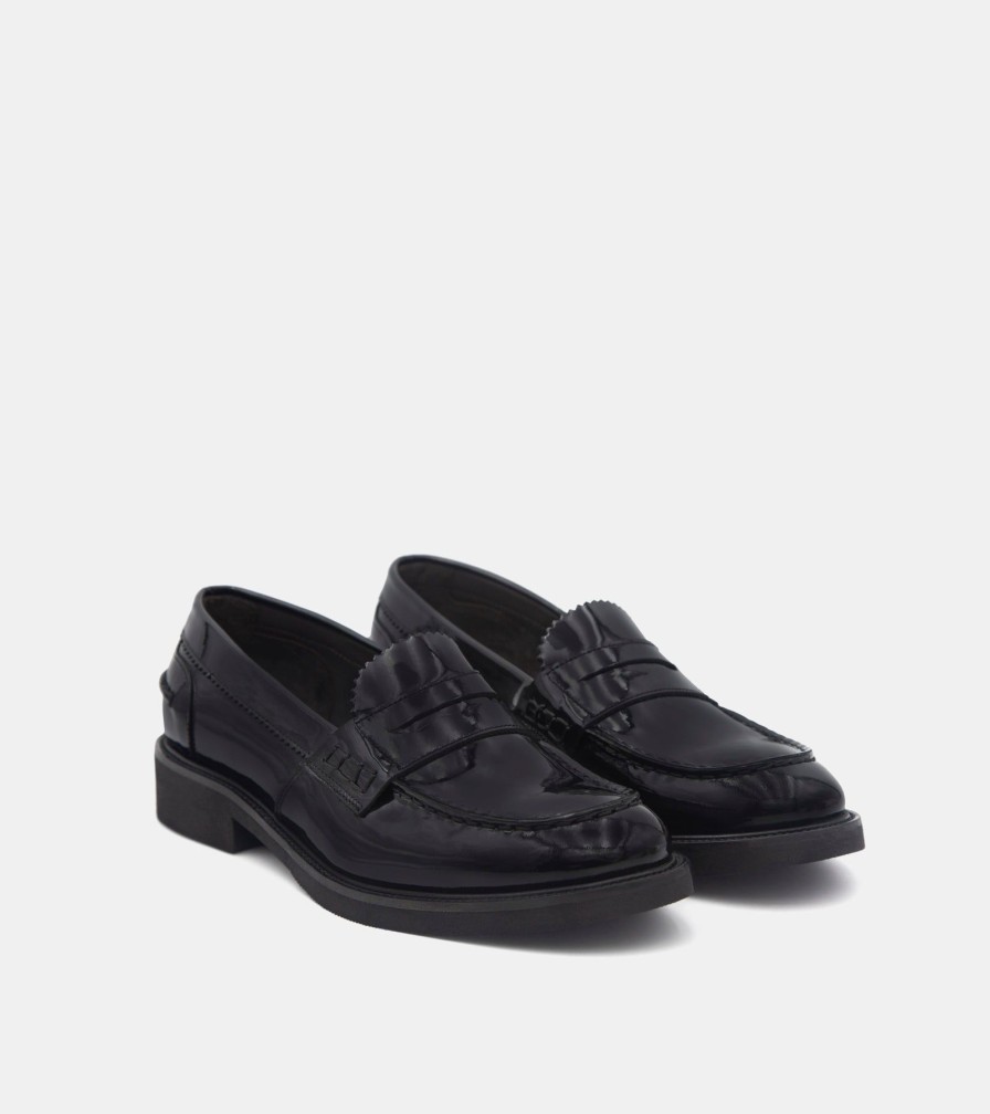 Moccasins EUROPA | Mocassini Vernice Nero