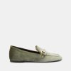 Moccasins ESTER | Mocassini Velluto Verde