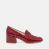 Moccasins TEDESCHI | Mocassini Vernice Bordeaux