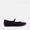 Dancers ESTER | Purple Leopard Ballerinas